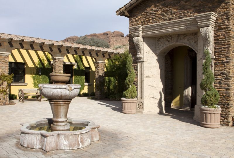 Courtyard Drain Installation