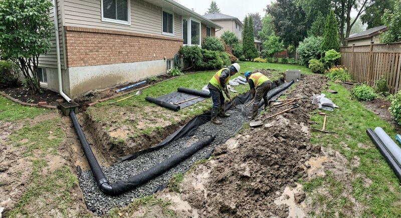 Patio Drain Installation in Birmingham, AL